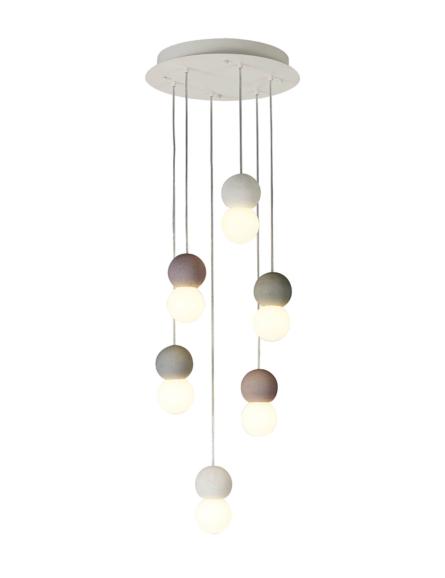 M7622  Galaxia Pendant 6 Light